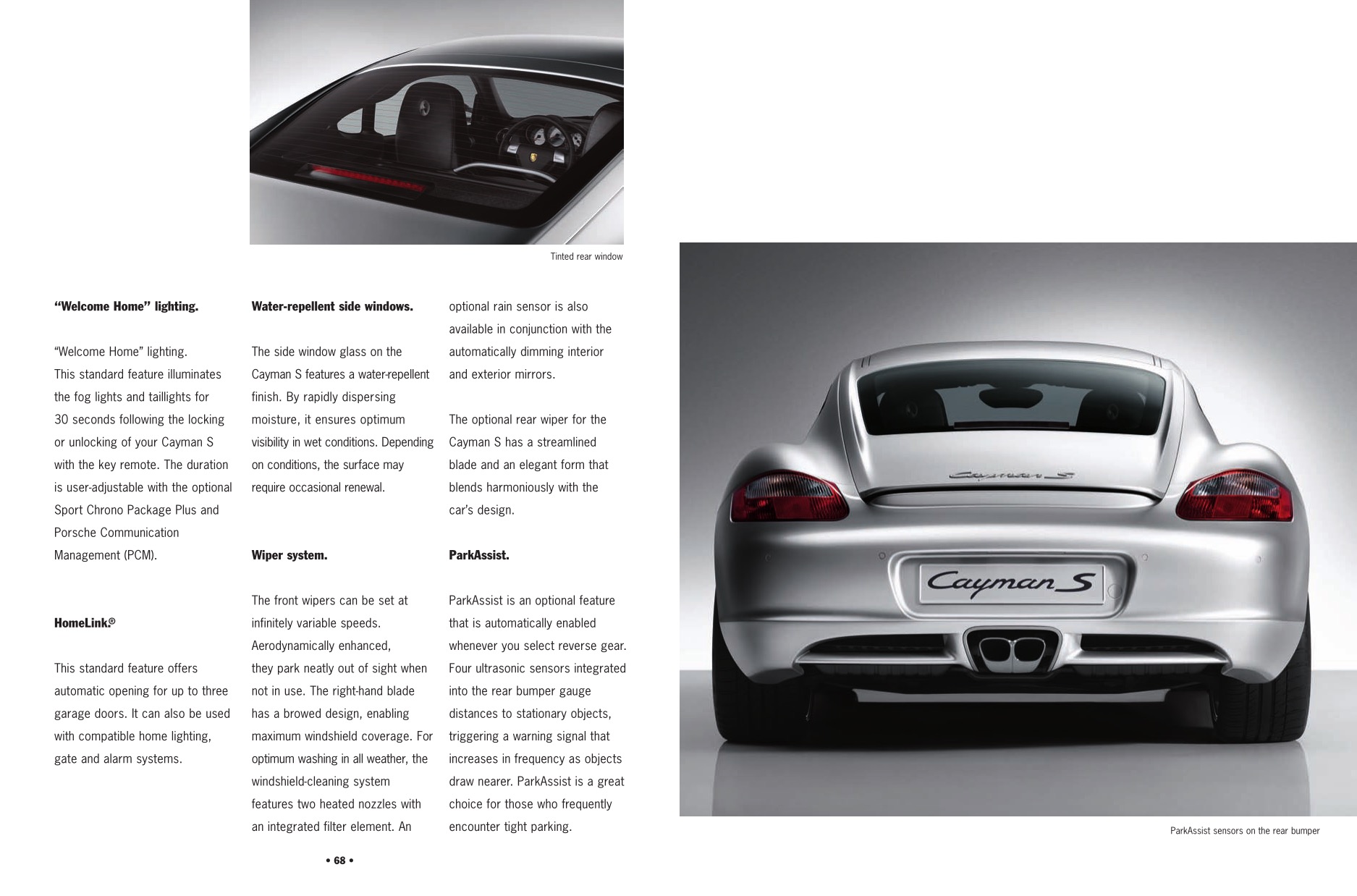 2006 Porsche Cayman S Brochure Page 14